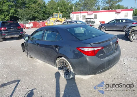 2015 Toyota Corolla S Plus z USA, uszkodzony, nr VIN 2T1BURHE5FC293653